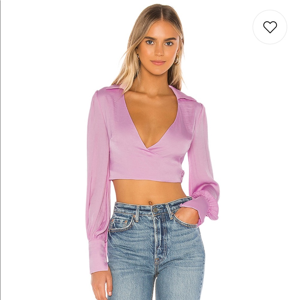 Lennon Top by Lovers + Friends in the color Lilac